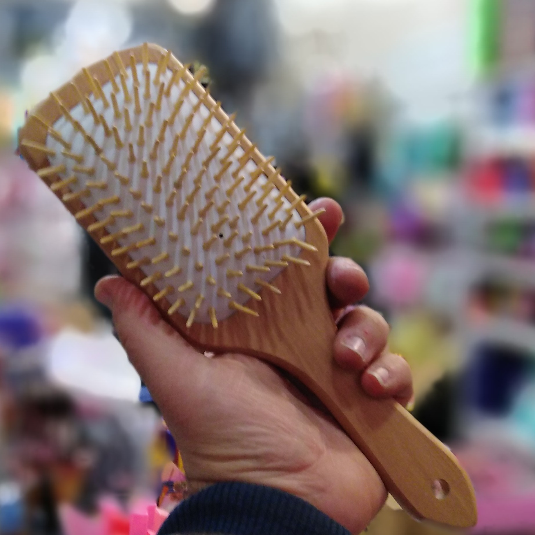 برس مو چوبی بامبو اورجینال برس چوبی