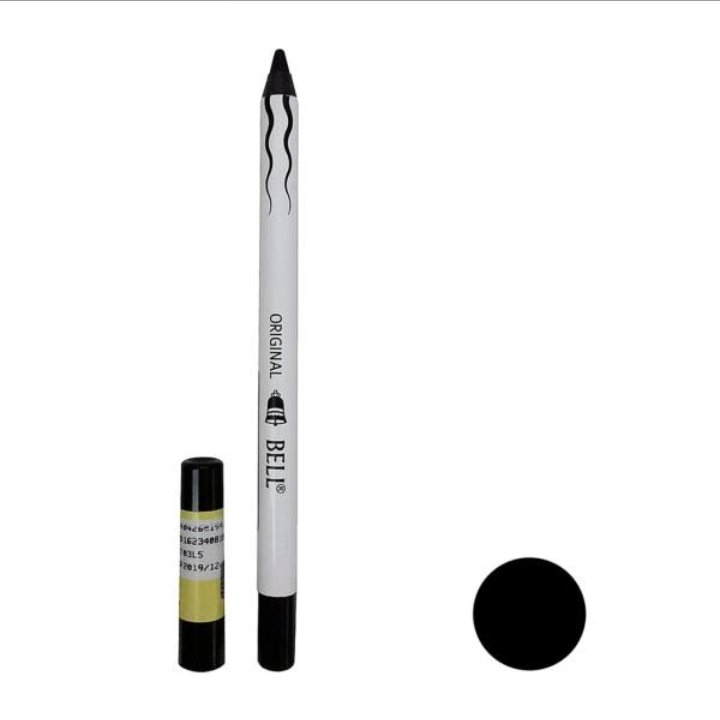 مداد چشم بل آلمانی اصل Bell مداد مشکی مدل Carbon Black