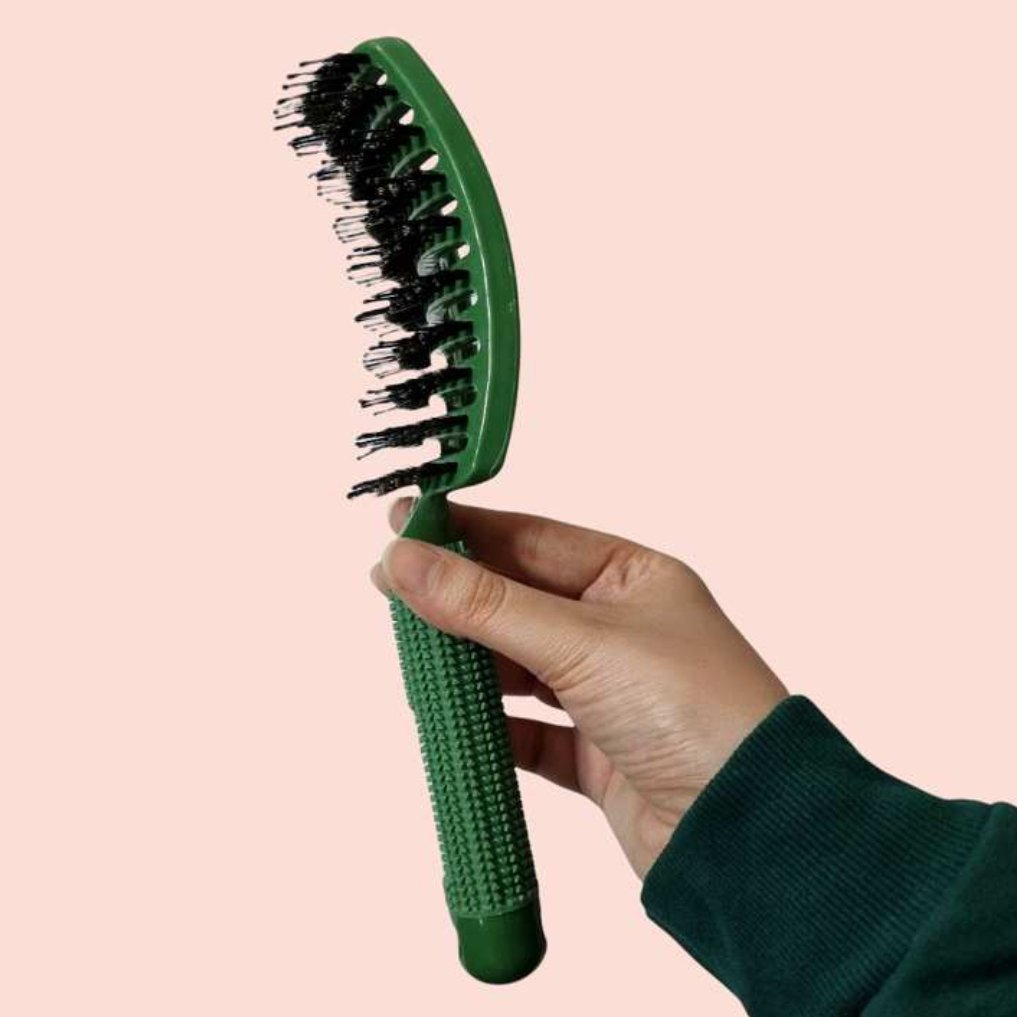 برس اکستنشن موی سر bright اورجینال بورس موی اکسنشن موهای گره دار وزدار ضدآب نشکن ضد حرارت شانه اکسشن برس گره بازکن