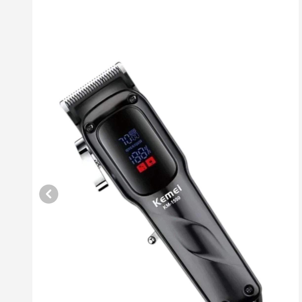 ماشن اصلاح سر و صورت حجم زن کیمی مدل km1550 kemei
