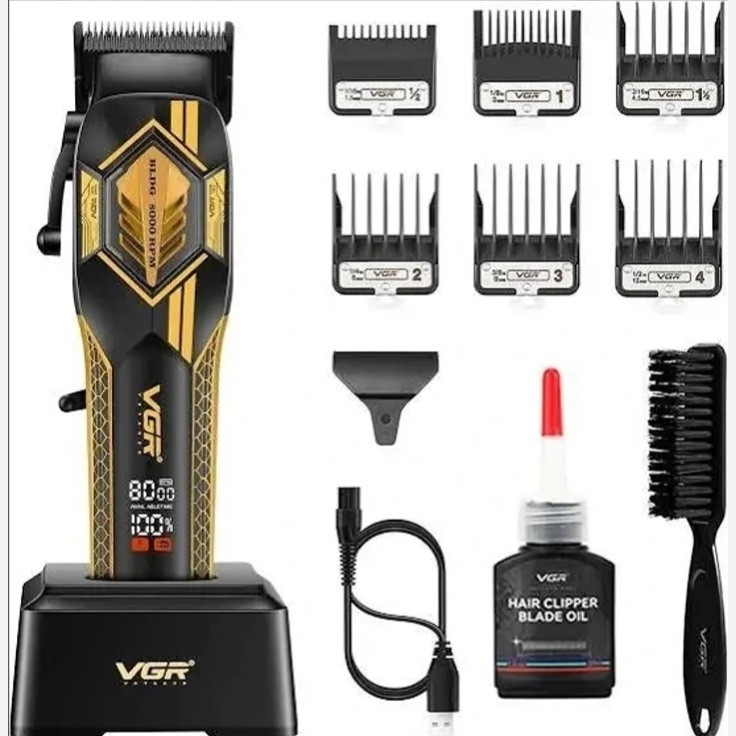 ماشین اصلاح وی جی آر مدل V-119 با تیغه سرامیکی (گارانتی 3 ماهه)
