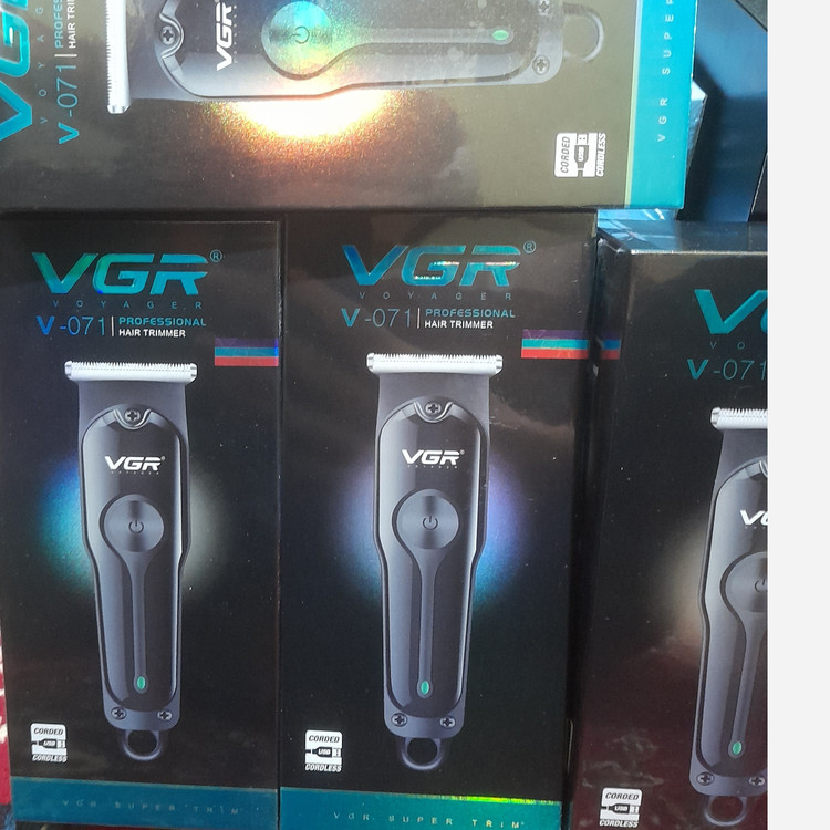 ماشین اصلاح سر و صورت VGR-071 اصلی ریش تراش خط زن و سایه زن وی جی ارvgr071 اصل