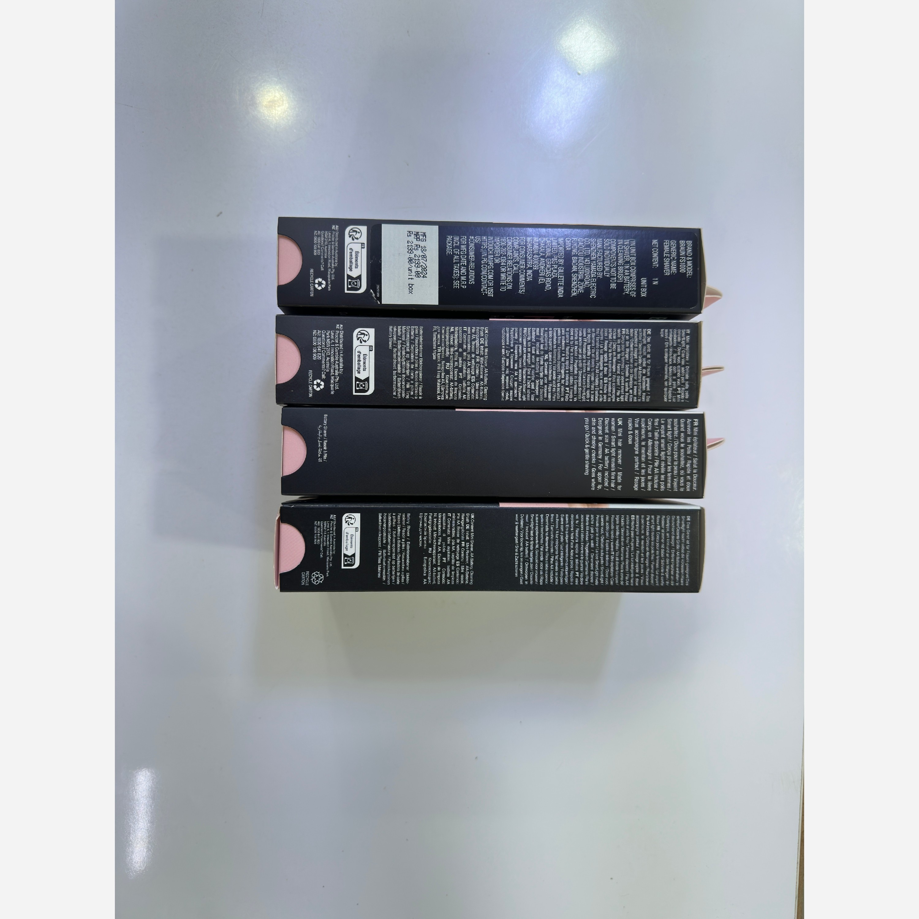 شیور ماتیکی صورت بانوان براون BRAUN اصلی و اورجینال