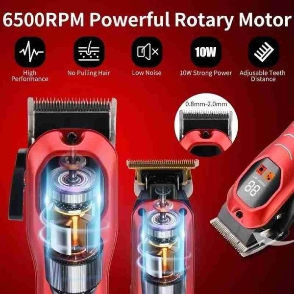 ست ماشین اصلاح موی سر و صورت و خط زن جیمی مدل GM-8046