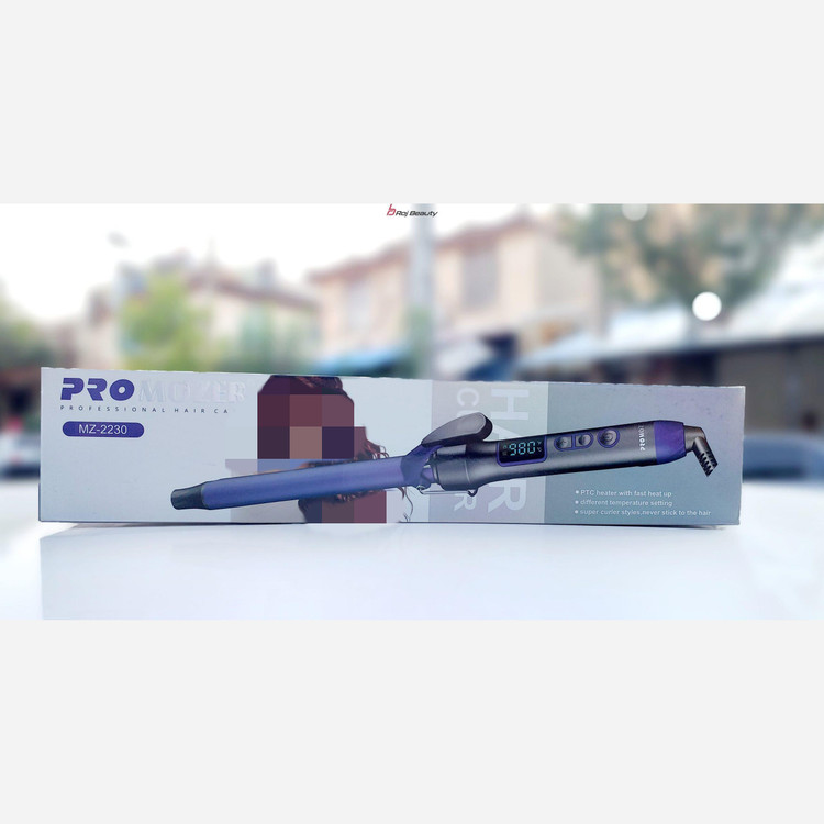فر کننده مو پروموزر مدل MZ-2230 سایز 9 میل(فروش قسطی پنج ماهه)