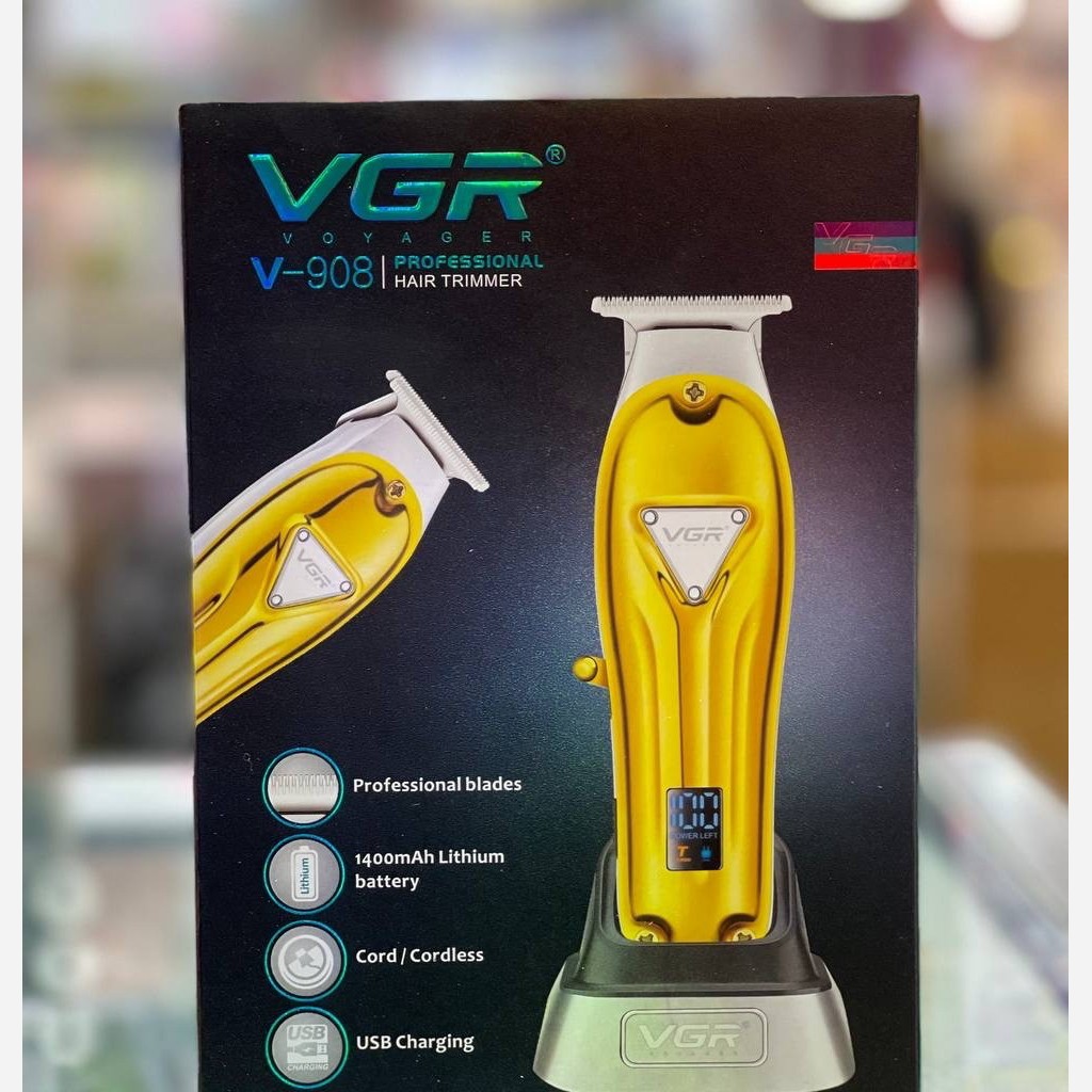 ماشین اصلاح موی سر و صورت وی جی ار مدل V-908.