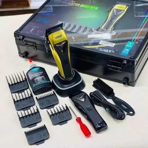 ماشین اصلاح موی سر و صورت وی جی ار مدل 015