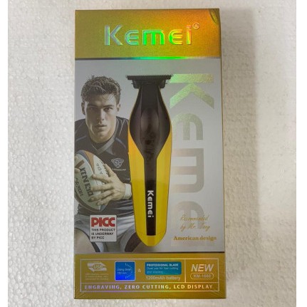 ماشین اصلاح خط زن و صفر زن موی سر و صورت شارژی کیمی مدل km-1688