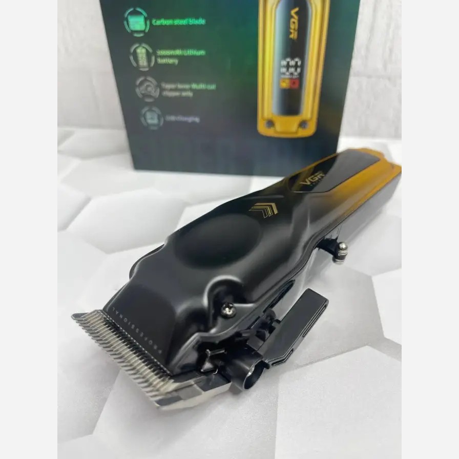 ماشین اصلاح حجم زن موی سر کلیپر حرفه ای وی جی آر مدل V-656