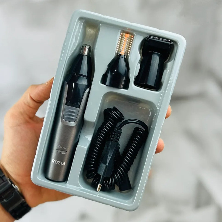 موزن گوش بینی و ابرو سه کاره روزیا مدل Rozia HD107 Ear Nose and Eyebrow Trimmer
