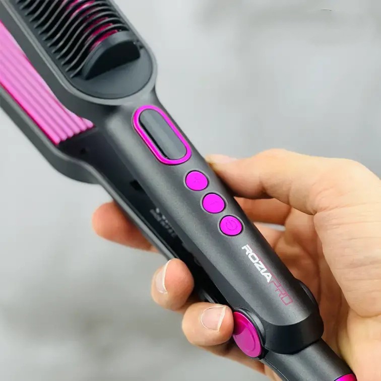 برس حرارتی دو کاره روزیا پرو اتو و ویو مدل HR855 Rozia Pro HR855 thermal brush