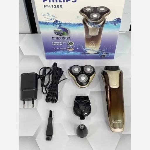 ماشین اصلاح سه کاره ضد آب فیلیپس مدل PH-1280.