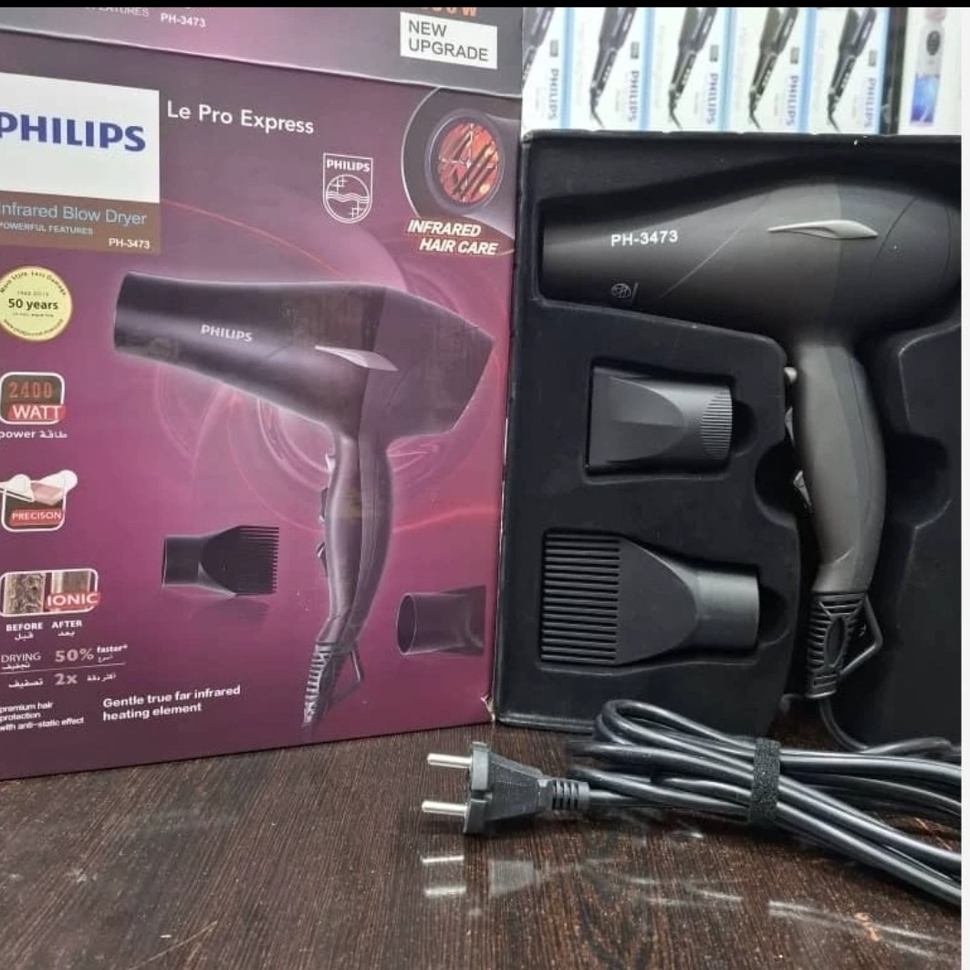 سشوار فلیپس متور حرفه ای المنت کرستالی PHILIPS PROFESSIONAL3473