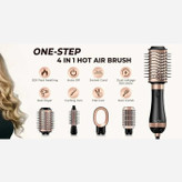 برس سشواری چهار کاره موهایر کره ای MOEHAIR professional 7154
