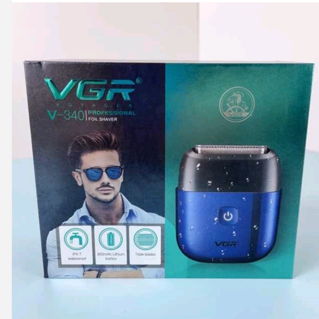 شیور حرفه ای ضدآب وی جی آر مدل VGR V-340 ریش تراش ماشین اصلاح صفر زن خط زن