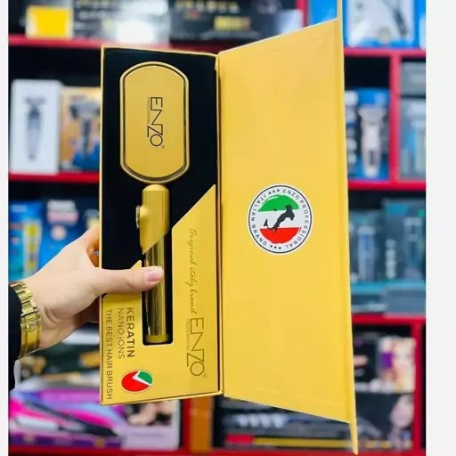برس حرارتی یون دار مارک انزو اصل ایتالیا دیجیتالی کیفیت عالی