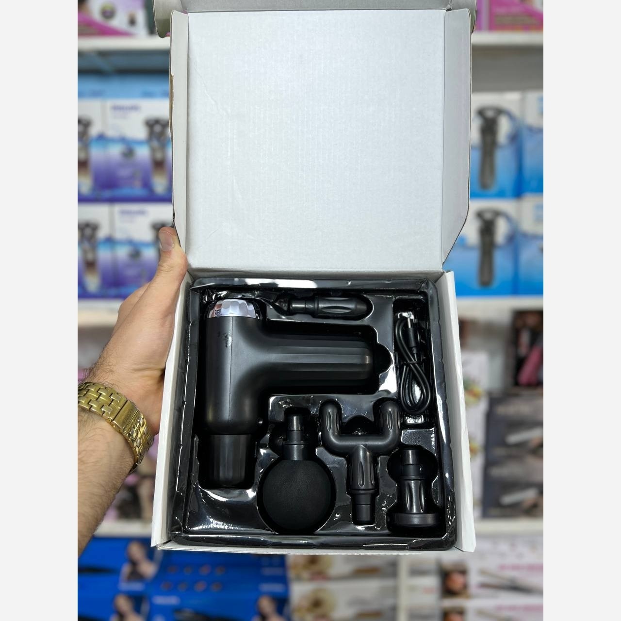 ماساژور تفنگی فیشیال گان اورجنیال