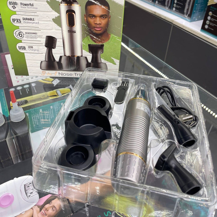 ست موزن گوش و بینی و خط زن دی اس پی مدل DSP model 40032 Nose trimmer set اورجینال