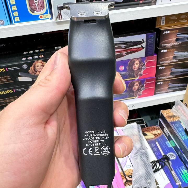 ماشین اصلاح سر و صورت سیلور کرست مدل SC-939 اصلی