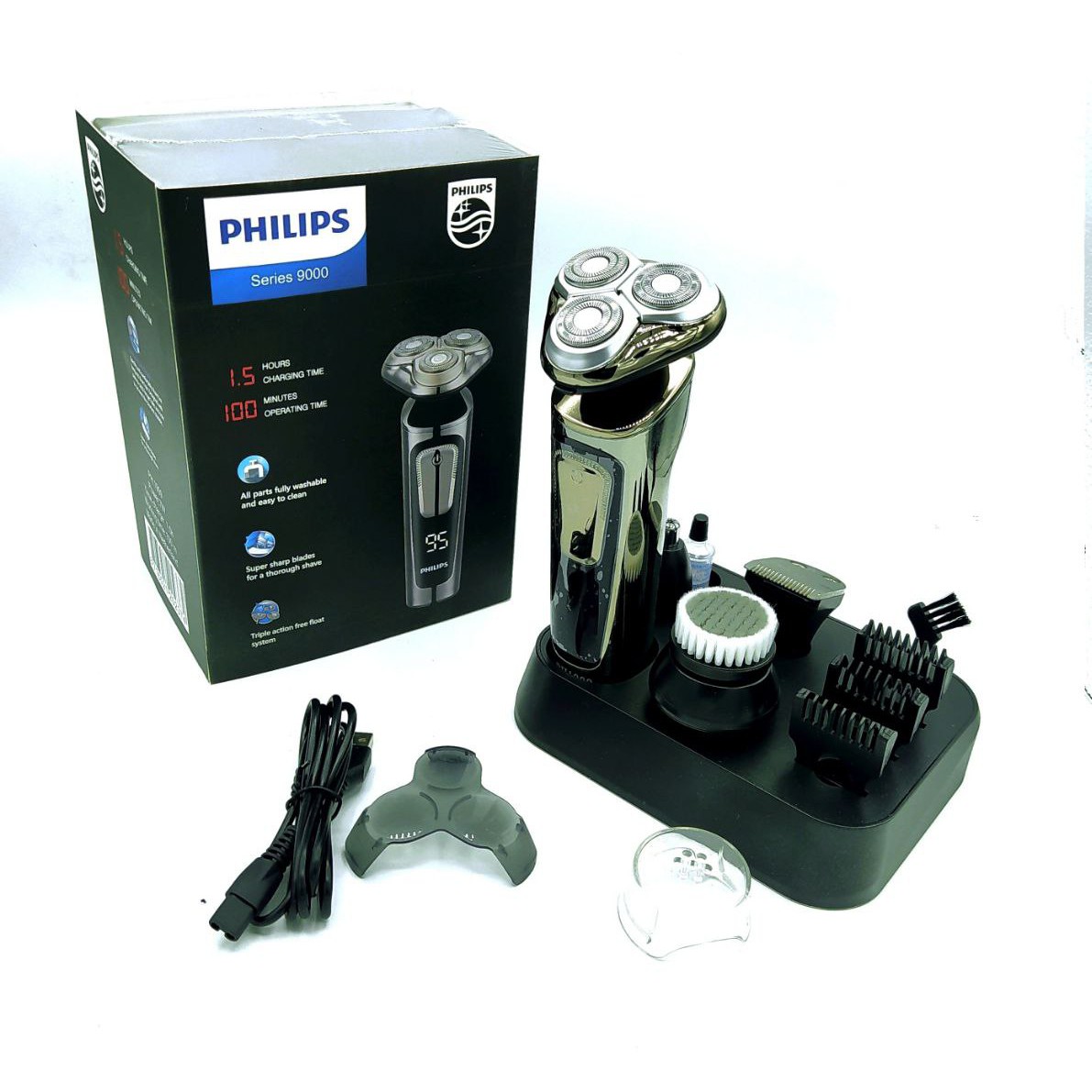 ریش تراش هوشمند فیلیپس سری 9000 مدل PH-1909 دارای تیغه های تیتانیومی بسیار با کیفیت تخفیف ویژه تا 28 فروردین بجنبید