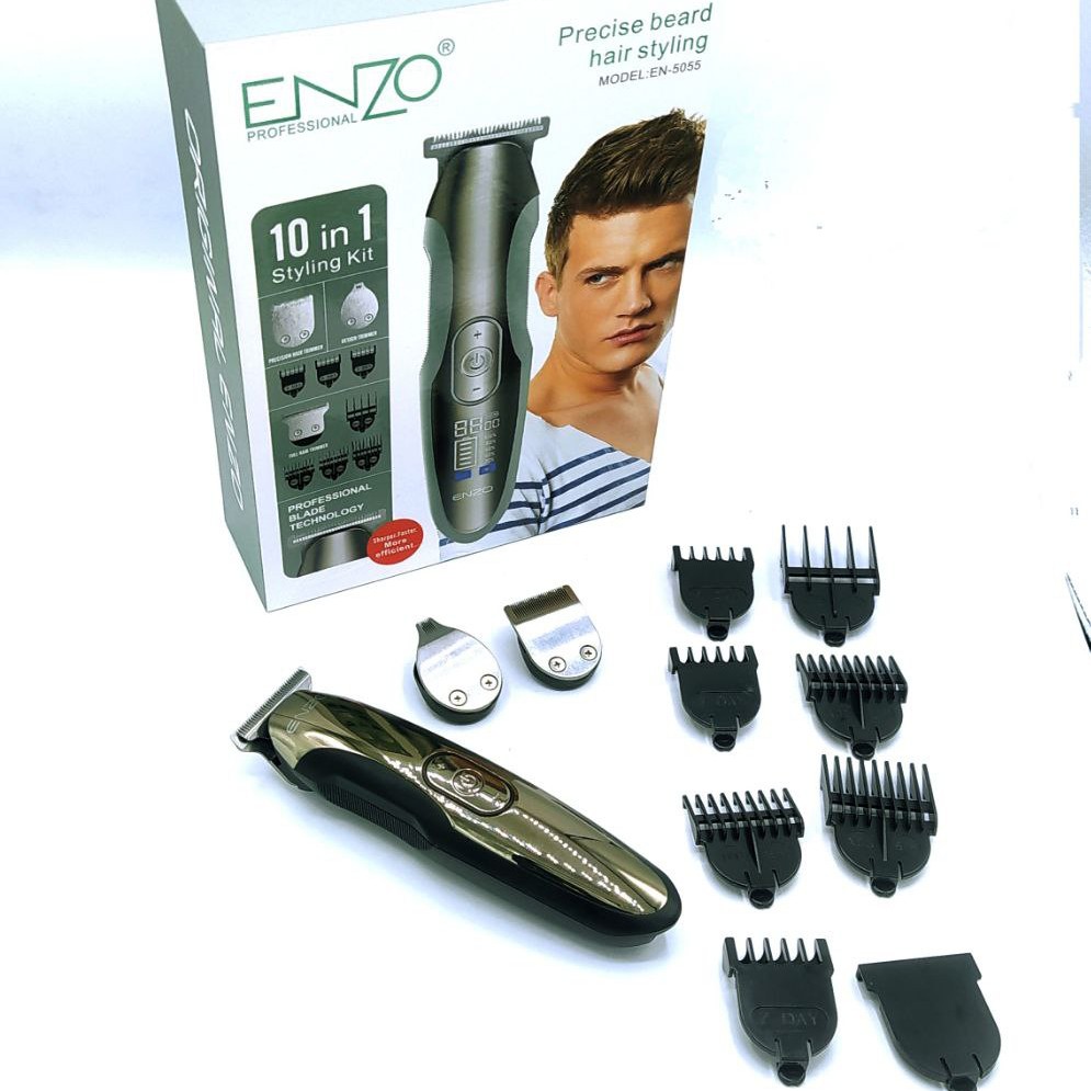 ماشین اصلاح سر و صورت بدن حرفه ای ENZO پروفشنال مدل 1in10
