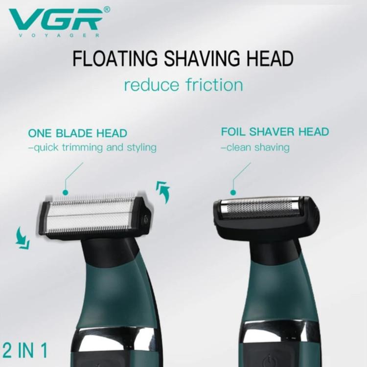 ژیلت برقی ( بادی گروم ) شارژی و برقی مدل VGR393 صفر زنی بهتر از ژیلت کاملآ ضد آب