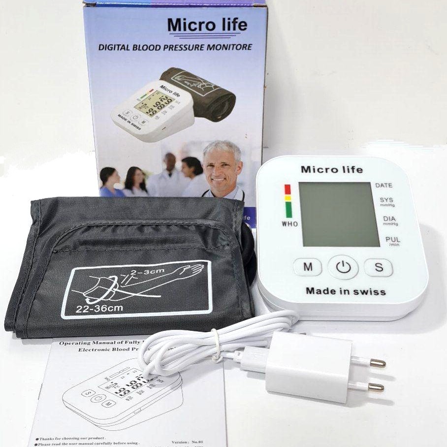 میکرو لایف     Micro life    2023 ساخت سویس مانیتور دیجیتال فشار خون  دیجیتالی سخن گو فارسی  بازوی و نمایشگر دیجیتالی