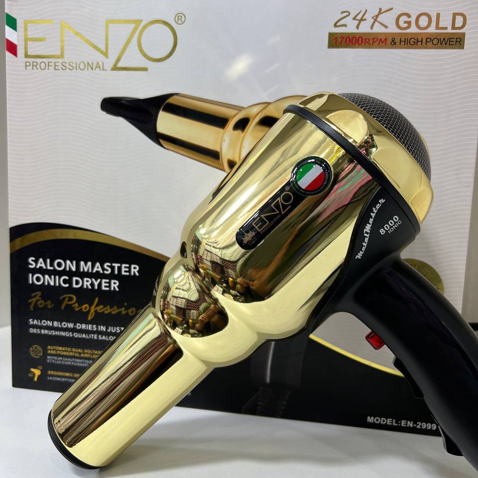 سشوار انزو پروفیشینال مدل EN-2999 طلایی
