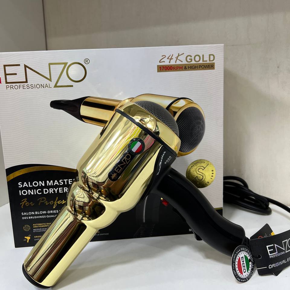 سشوار انزو پروفیشینال مدل EN-2999 طلایی