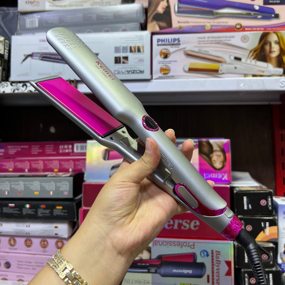 اتومو برند kemei صفحات نیم پهن جنس صفحه از سرامیک صفحه نمایش دیجیتالی