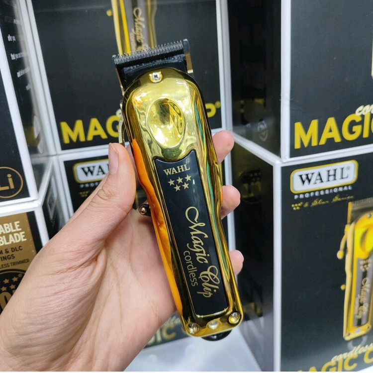 ست ماشین اصلاح مجیک کلیپ گلد سفارش آمریکا وخط زن دیتیلر شارژی سفارش آمریکا