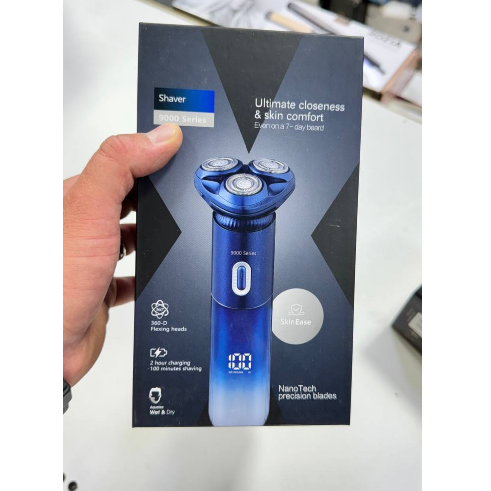 ماشین اصلاح فیلیپس اصلی ساخت هلند سری 9000 مدل S9647