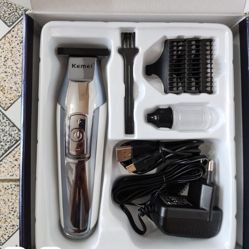 ماشین اصلاح خط زن سر و صورت کیمی مدل KM-5027