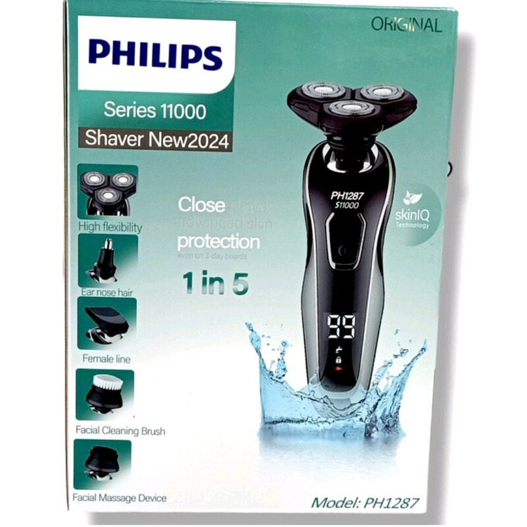 ریش تراش حرفه ای 5 کاره فیلیپس Philips series ph 1287 باتری لیتیومی 1700 میلی امپر