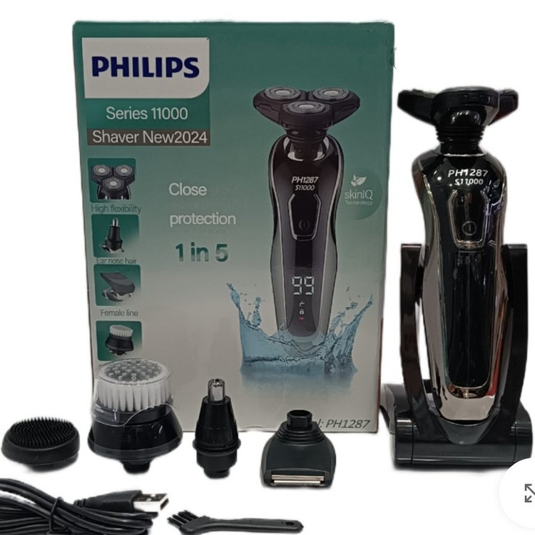 ماشین اصلاح حرفه ای سه تیغ هوشمند 5 کاره فیلیپس S11000