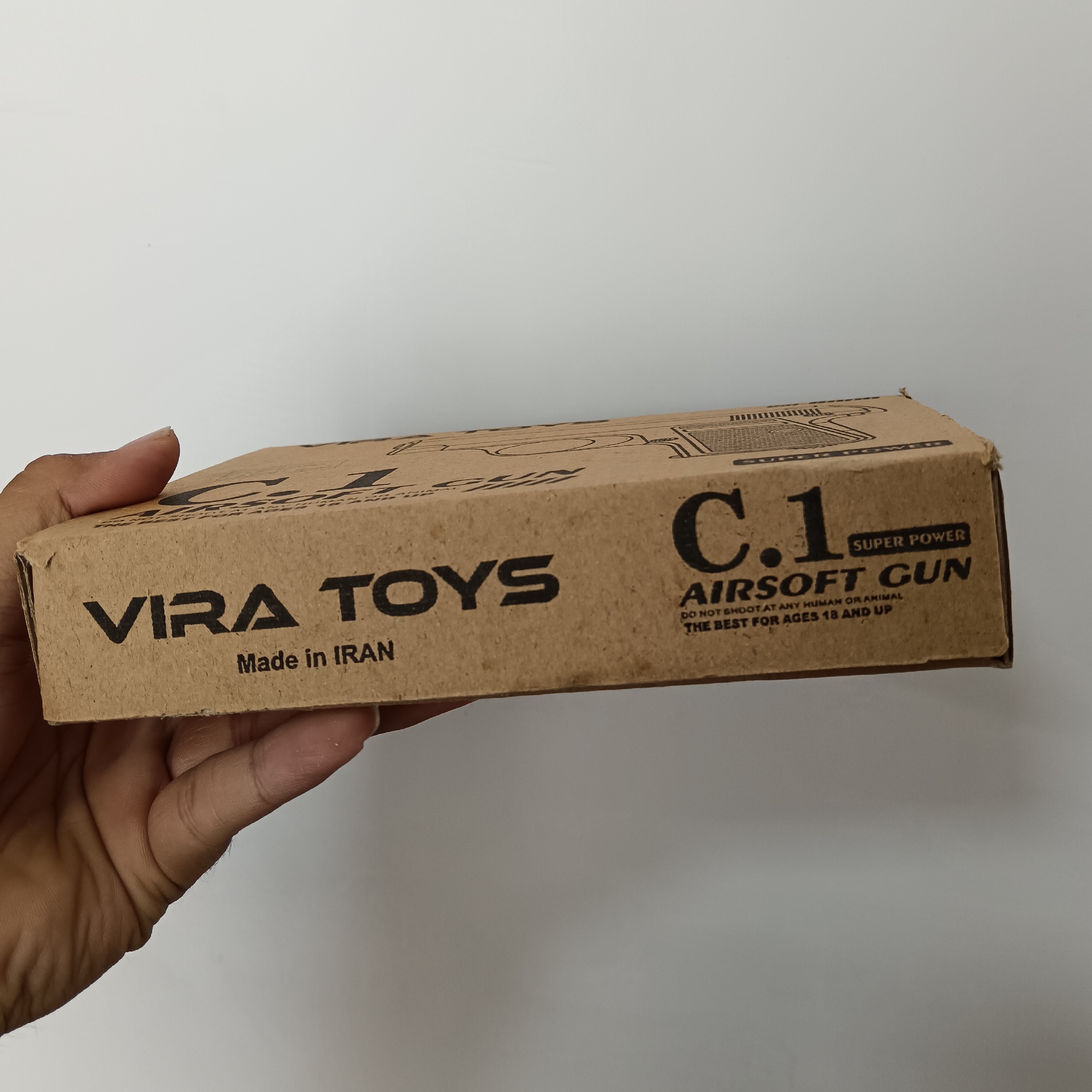اسباب بازی کلت ساچمه ای ایرانی کلت ویرا تویز کلت ساچمه ای مدل c1 تفنگ ساچمه ای C1 مخصوص تیر ابری کلت فلزی پلاستیکی ویرا