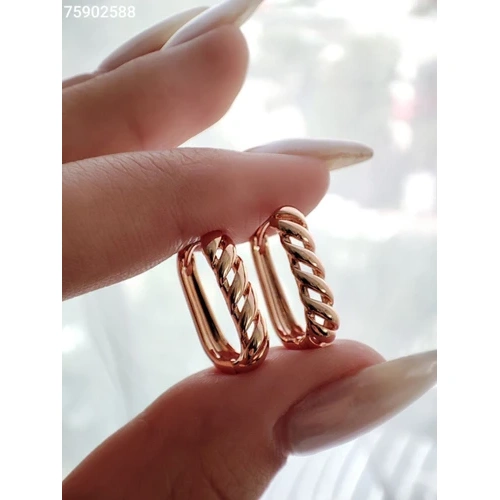 گوشواره طرح بافت ژوپینگ