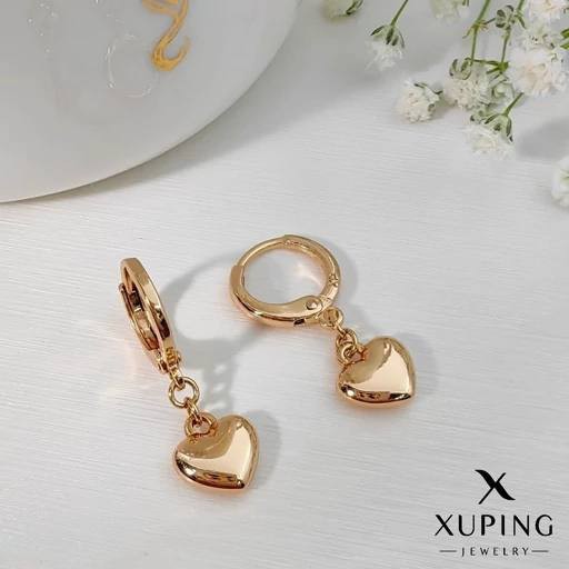 گوشواره قلب آویز ژوپینگ گالری هیما