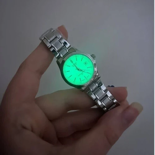 ساعت کاسیو زنانه صفحه شبتاب سبز