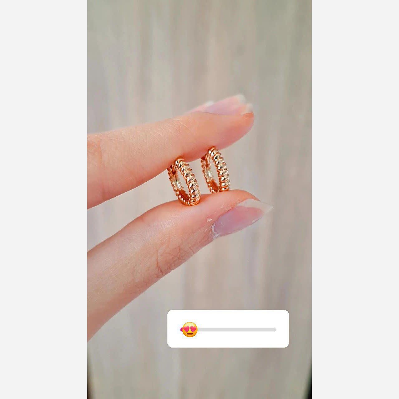 گوشواره ژوپینگ جدید رزگلد گالری هیما