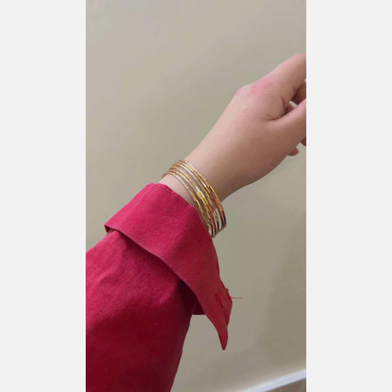 النگو طلاروس آینه ای تراش دار گالری هیما