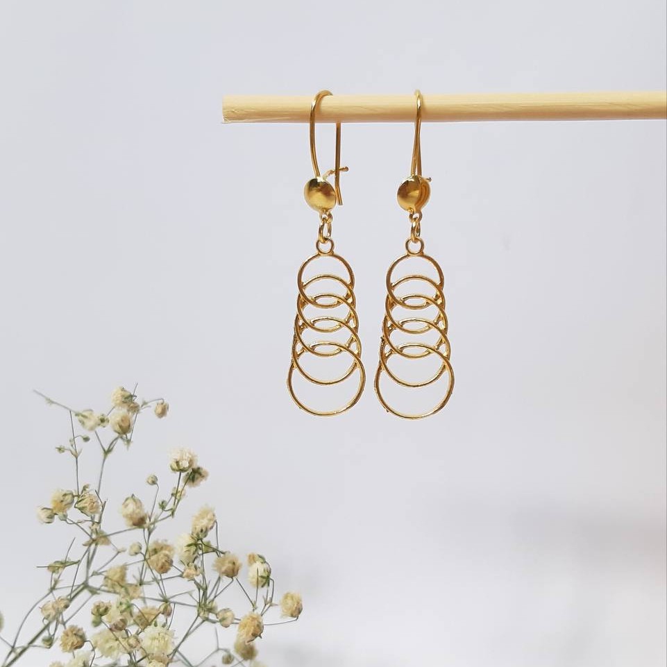 گوشواره آویز دار استیل