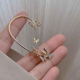 ایرکاف پروانه دو حالته طلایی و نقره ای