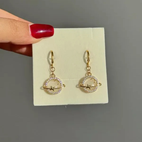گوشواره زحل جواهری