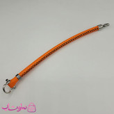 دستبند امگا رابر نارنجی مردانه سایز لارج کیفیت مستر با دوخت مشکی (طراحی جدید) کد 1350