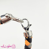 دستبند امگا کنفی مردانه سه رنگ قفل نقره ای کیفیت مستر کد 1100