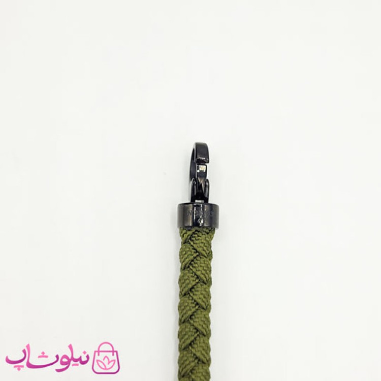 دستبند امگا کنفی مردانه سبز قفل مشکی کیفیت مستر