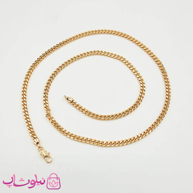 گردنبند مردانه ژوپینگ کارتیه 60 سانت 4 میل کد 3491
