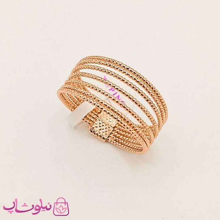 انگشتر زنانه ژوپینگ 7 ردیفه کد 2265 - 8