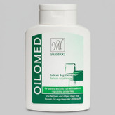 شامپو مو مای مدل Oilomed حجم 200 میلیلیتر، کاهش چربی پوست سر، تقویت ریشه و ساقه مو، اثر بازسازی کننده و تنظیم تولید هورمون DHT